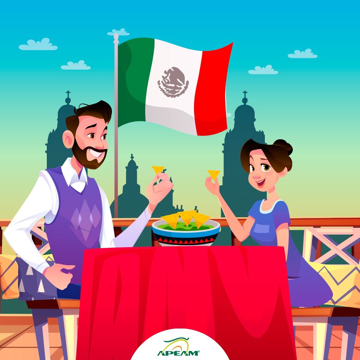 Imágenes por el día de la Bandera mexicana que se realizará este sábado 24 de febrero. (Foto: Internet).