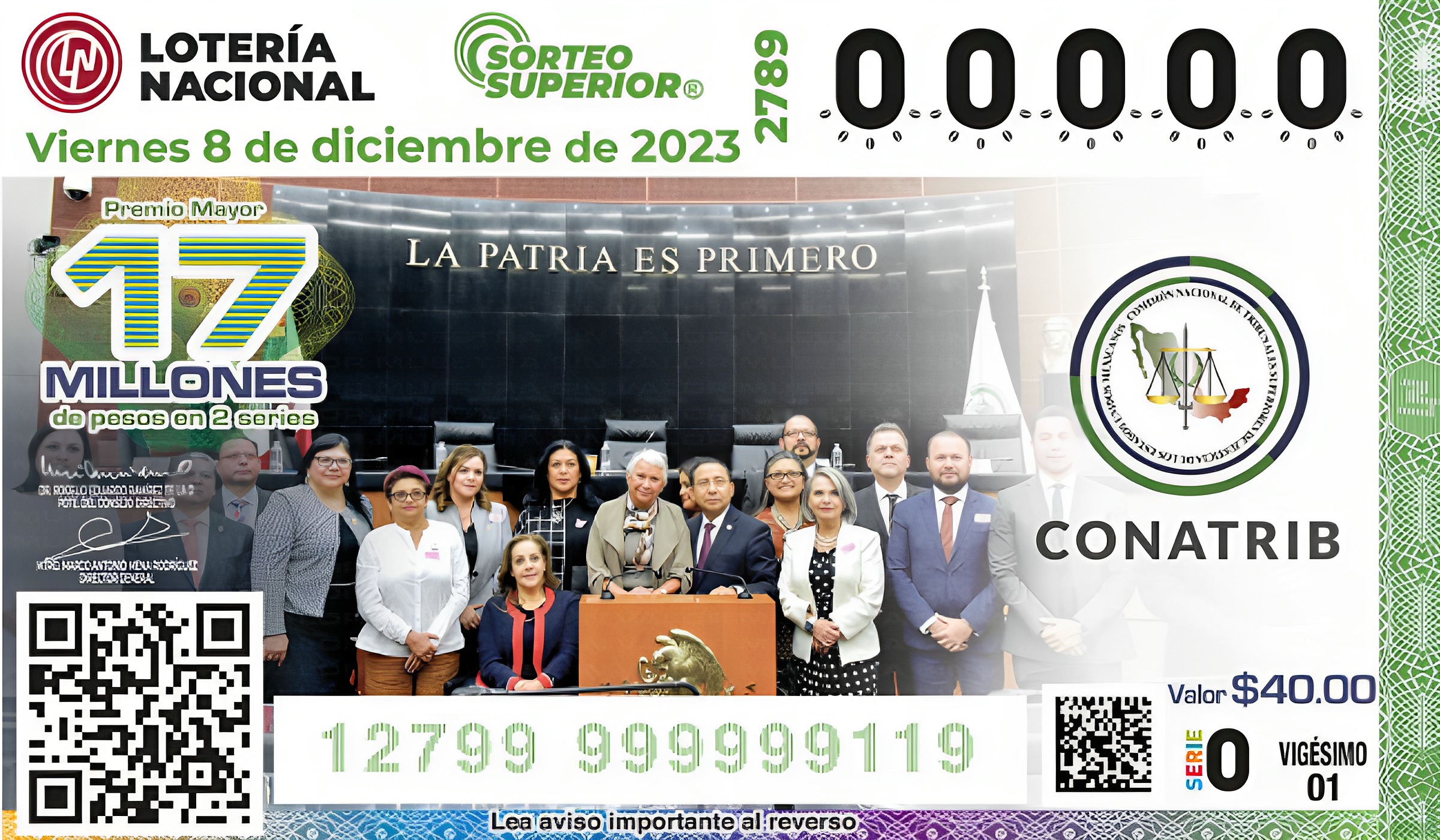 Mira los resultados del Sorteo Superior del 8 de diciembre de la Lotería Nacional (Foto: lotenal)