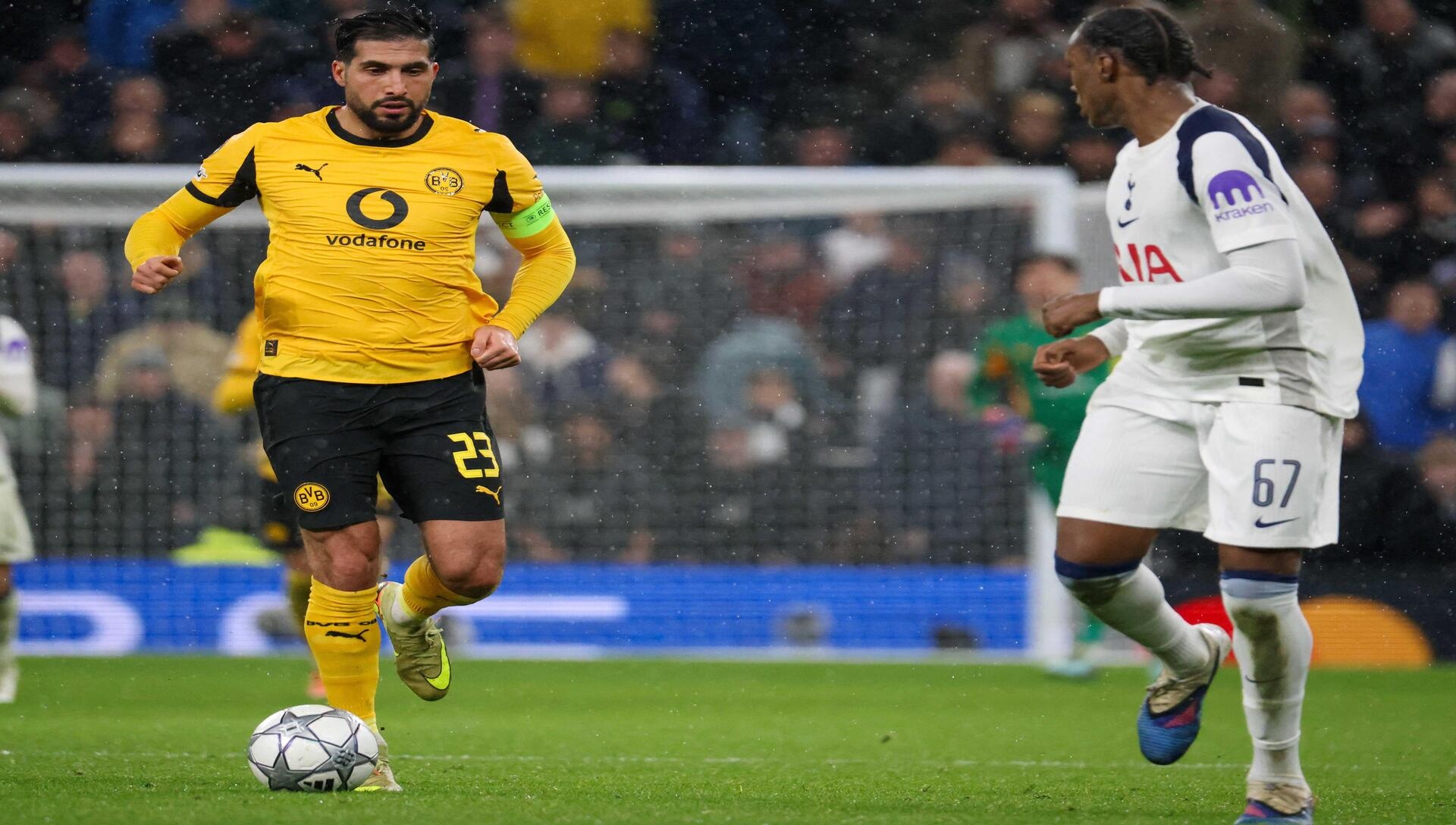 El cuadro alemán intentará mostrar su mejor cara en el duelo directo por la clasificación Borussia Dortmund vs Inter (Crédito: Alamy Stock Photo).