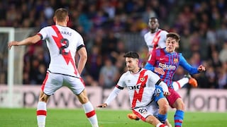 Caída en el Camp Nou: Barcelona perdió 1-0 con Rayo por LaLiga Santander