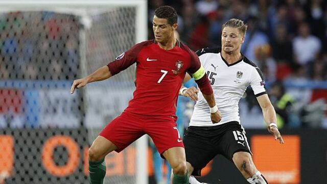 Portugal y Austria empataron 0-0 por grupo F de la Eurocopa Francia 2016