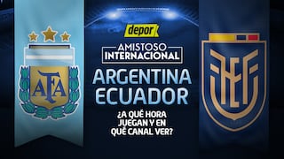 Argentina vs. Ecuador: en qué canal de TV ver el partido en tu casa