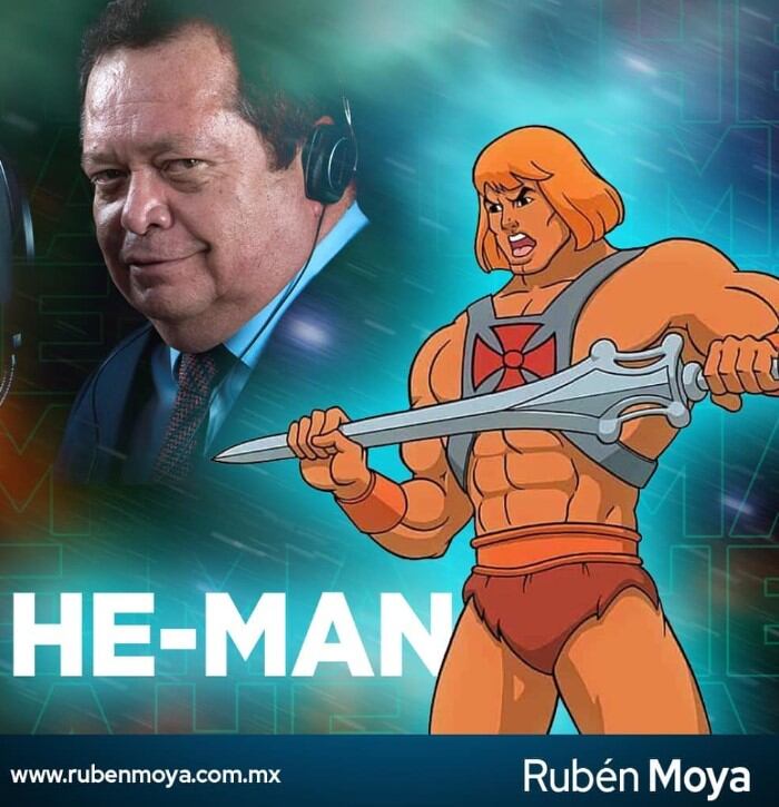 Rubén Moya interpretaba a He-Man (Foto: Rubén Moya/Instagram)