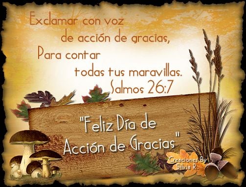 Imágenes para compartir por el Día de Acción de Gracias. (Foto: Internet)
