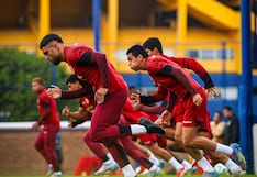 Con presencia de hinchas: Universitario entrenó en predio de Boca Juniors antes de enfrentar a River Plate