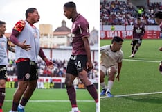 Universitario enfocado en Comerciantes Unidos antes del clásico