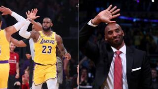 ¡Que pase el Rey! La jugada de LeBron James que generó los aplausos de Kobe Bryant | VIDEO