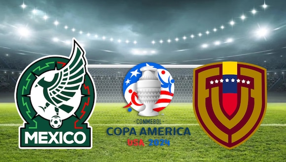 Check out where to watch LIVE and LIVE the match between Mexico and Venezuela for the second day of Copa América 2024. (Photo: Composition Mix)