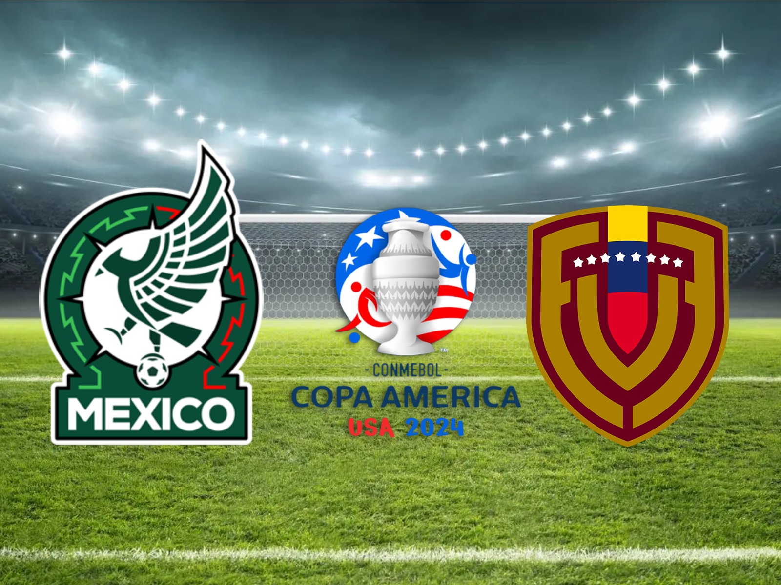 Check out where to watch LIVE and LIVE the match between Mexico and Venezuela for the second day of Copa América 2024. (Photo: Composition Mix)