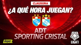 Hora de Sporting Cristal vs. ADT por Liga 1: Torneo Clausura
