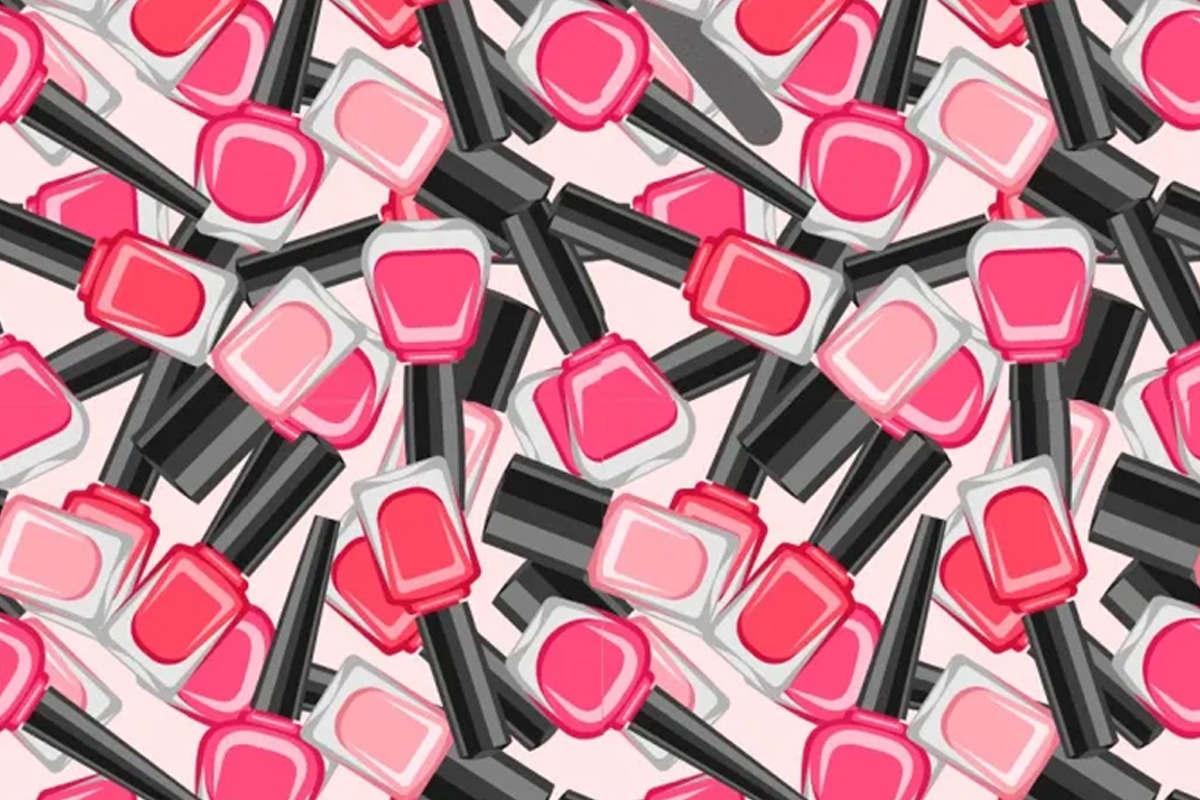 DESAFÍO VISUAL | Tienes una visión de 20/20 si ves la lima de uñas escondida entre los esmaltes de uñas rosas en menos de 10 segundos. | Capital Hair and Beauty