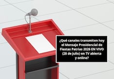 ¿Qué canales transmiten el Mensaje Presidencial de Fiestas Patrias 2026 en TV abierta y online?