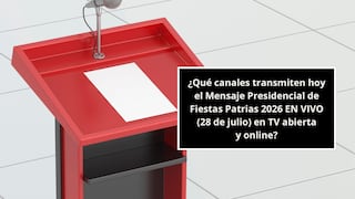 ¿Qué canales transmiten hoy el Mensaje Presidencial de Fiestas Patrias 2026 EN VIVO (28 de julio) en TV abierta y online?
