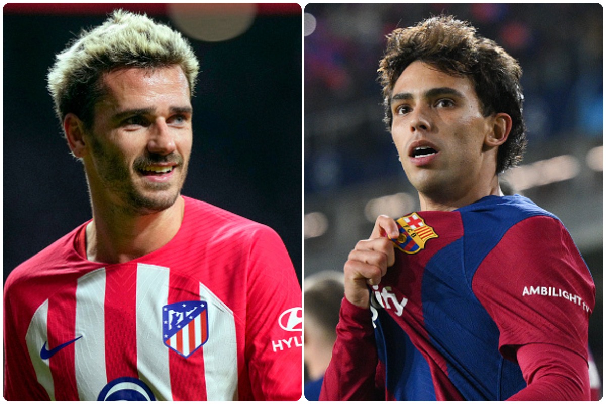 Antoine Griezmann y Joao Félix jugaron juntos en el Atlético de Madrid hasta finales de 2022. (Foto: Getty Images)