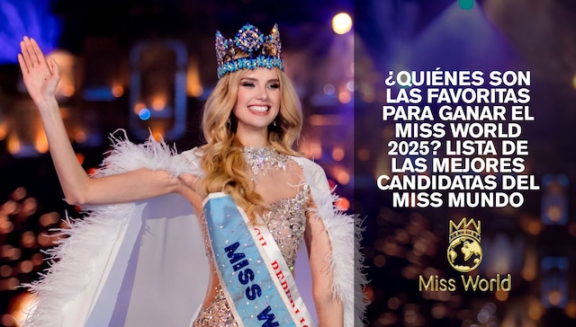 ¿Quién será la favorita para llevarse la codiciada corona del Miss World 2025? Conoce a las 10 mejores candidatas que destacan no solo por su belleza sino por su elocuencia, inteligencia, carisma y trayectoria. | Crédito: missworld.com