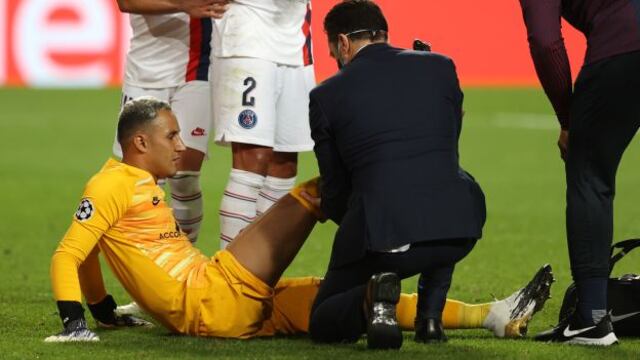 Golpe al PSG: Keylor Navas será baja en las semifinales de la Champions League