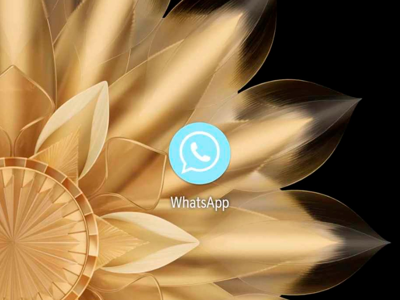 WHATSAPP | Así te quedará el "modo celeste" en tu celular. (Foto: MAG - Rommel Yupanqui)