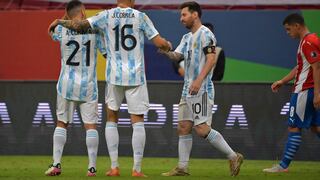 ¡A cuartos! Argentina se impuso 1-0 a Paraguay y clasificó a la siguiente fase de la Copa América