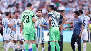 “¿Dónde nos vamos a ir?”: la frase de “Dibu” Martínez a Messi tras el pase a semifinales