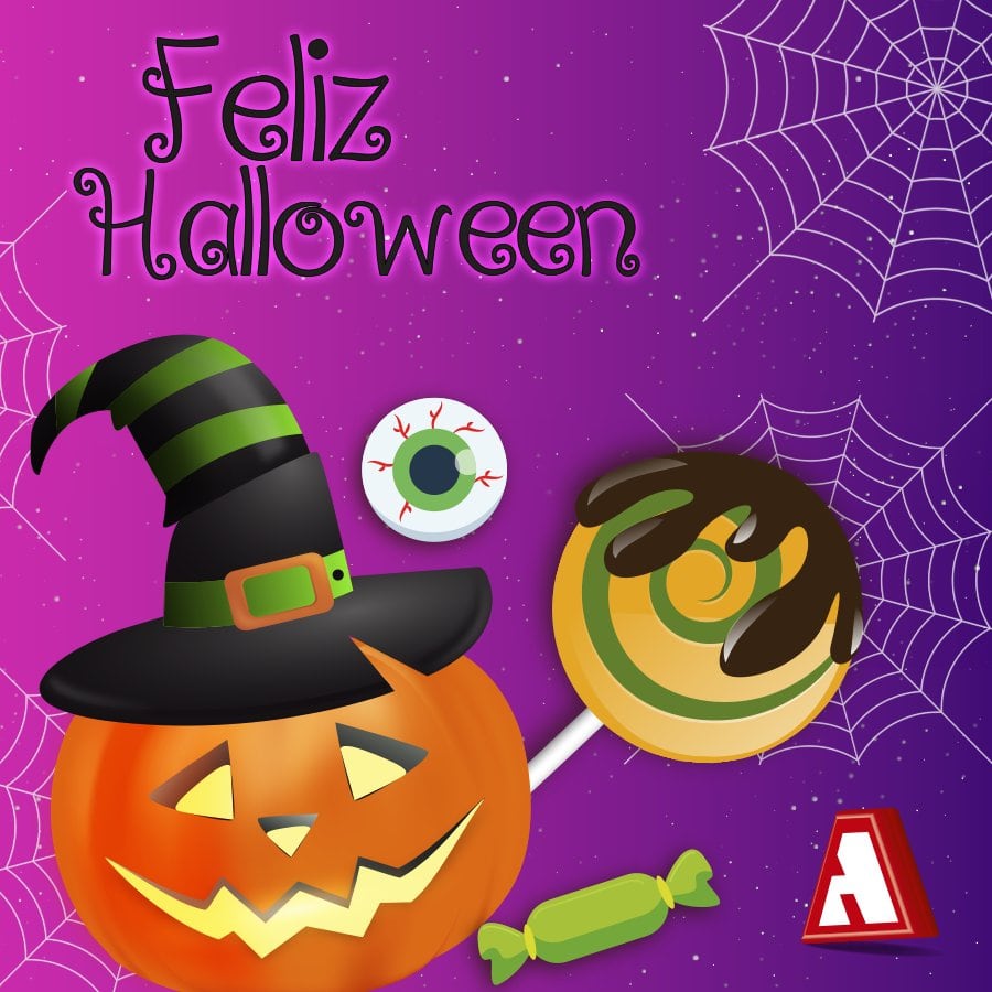 Imágenes para enviar por Halloween (Foto: internet)