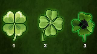 Elige un trébol de cuatro hojas en esta imagen y sabrás qué te depara tu futuro