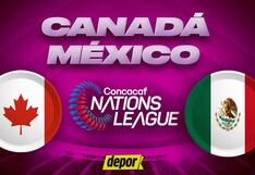 ¿En qué canal ver México vs. Canadá y a qué hora juegan por Concacaf Nations League?