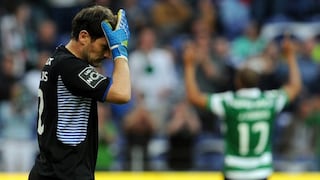 Iker Casillas y el ‘blooper’ en derrota de Porto ante Sporting Lisboa