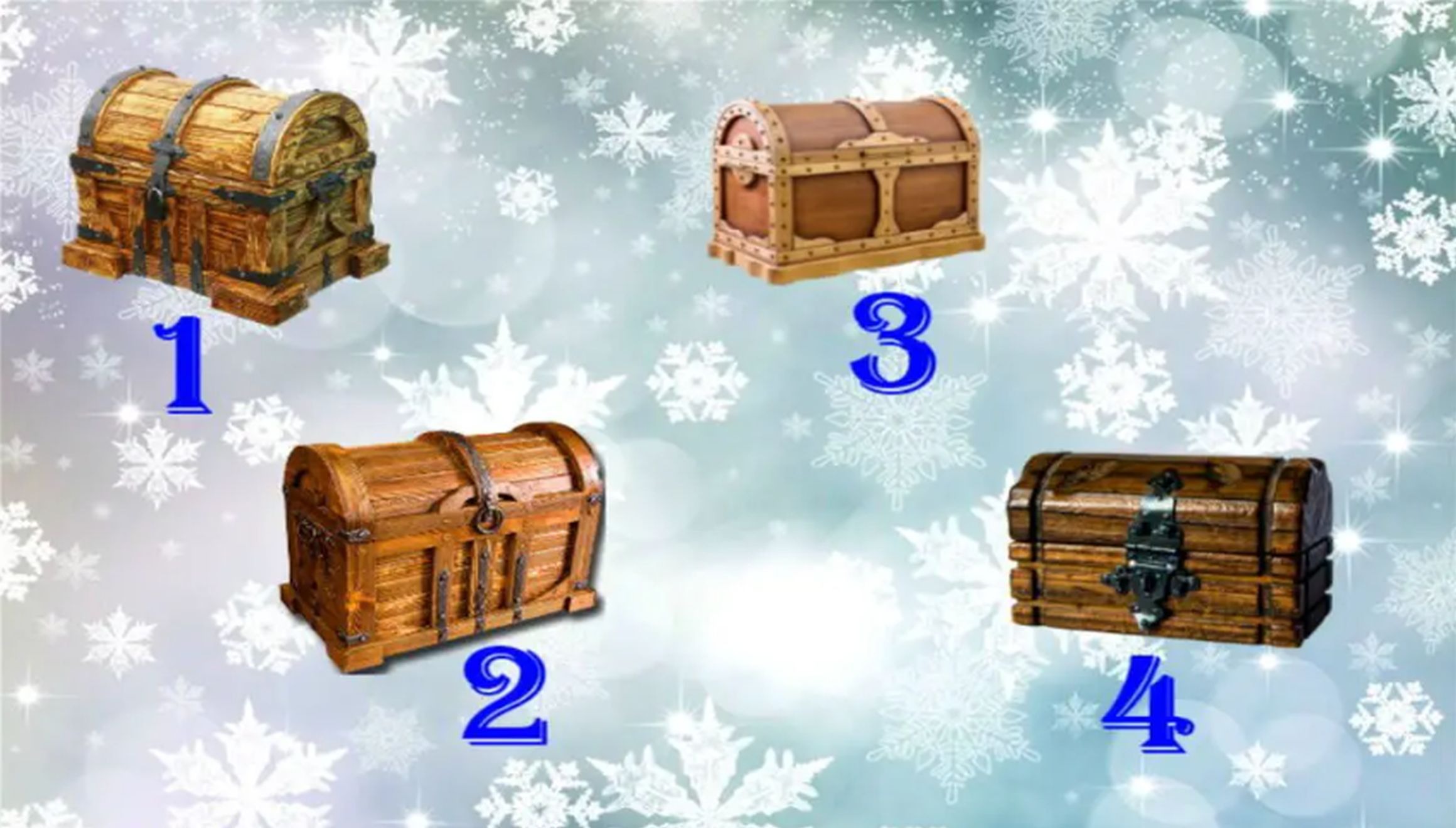 TEST VISUAL | En esta imagen hay cuatro cofres. Selecciona uno. (Foto: namastest.net)