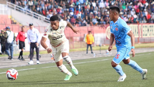 En Cajamarca: UTC y Garcilaso igualaron sin goles por el Torneo Clausura