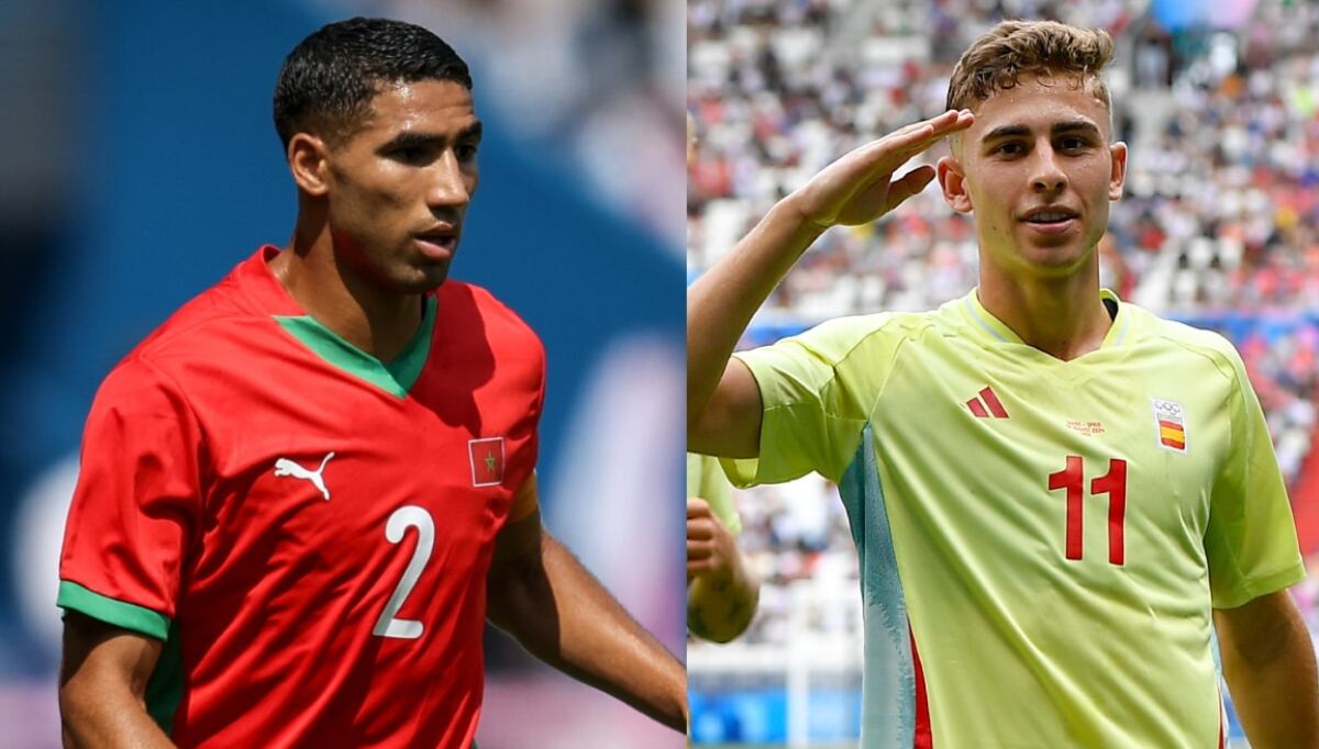 España vs. Marruecos por los Juegos Olímpicos París 2024. (Foto: Composición)