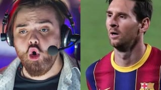 Lionel Messi se va del FC Barcelona e Ibai reaccionó así al comunicado del club