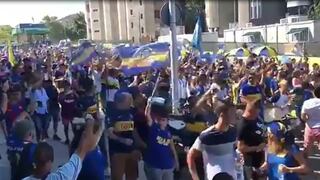 No es el Camp Nou, es ¡La Bombonera! El mar de argentinos que cantan camino al Barcelona vs. Boca Juniors