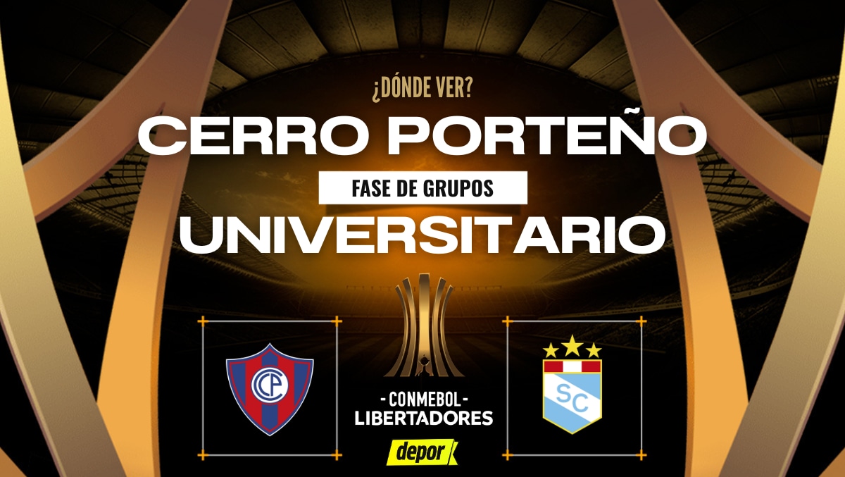 Sporting Cristal vs. Cerro Porteño se enfrentan por la fecha 6 de la fase de grupos de la Copa Libertadores 2026. (Diseño: Depor)