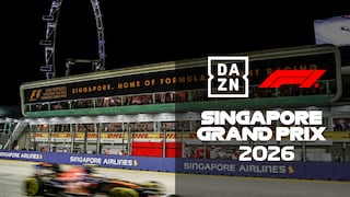 DAZN F1 televisó la carrera del GP de Singapur 2026 en España