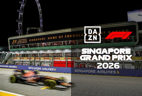 DAZN F1 televisó la carrera del GP de Singapur 2026 en España