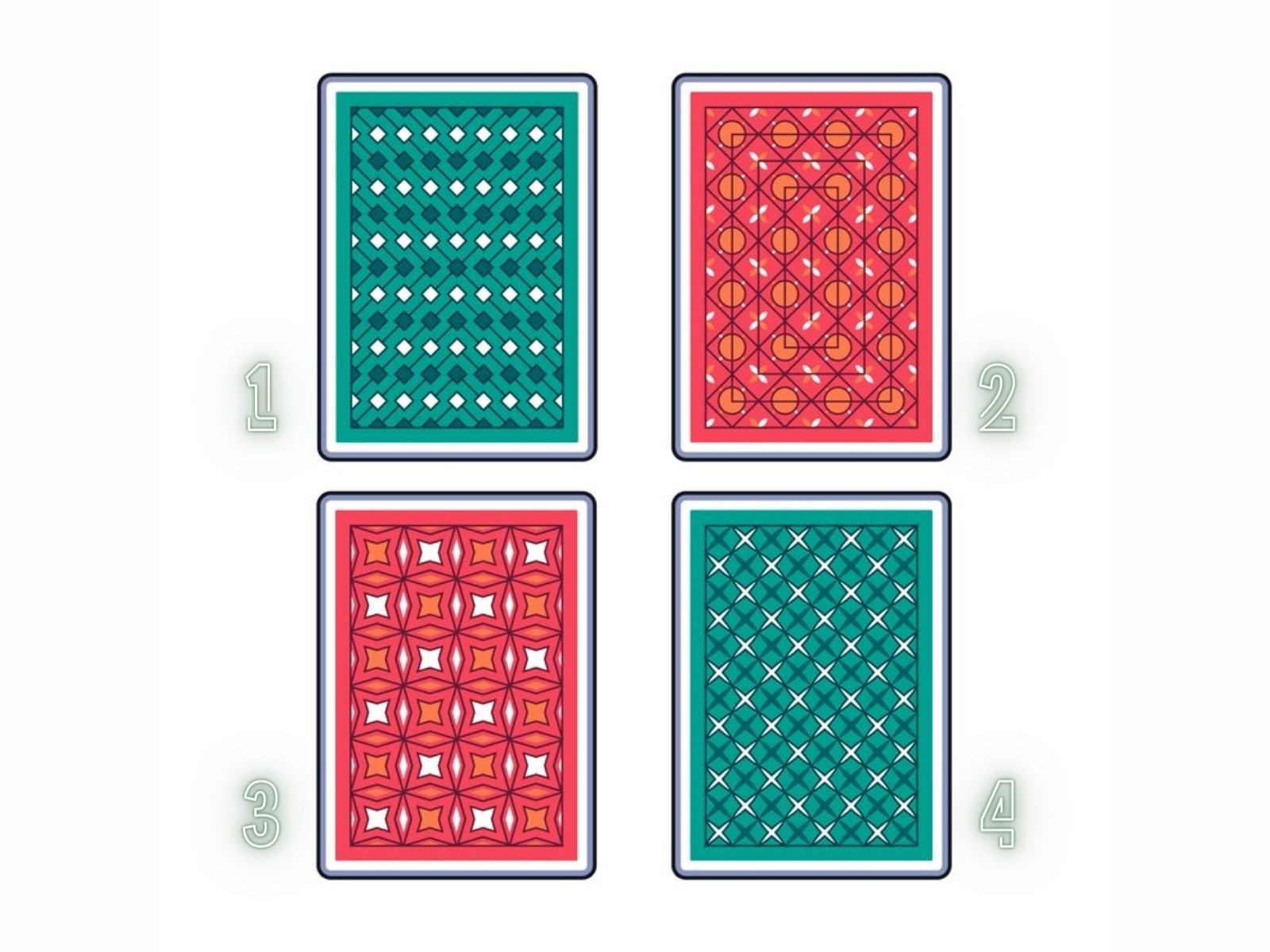 TEST VISUAL | No te apresures al seleccionar una de estas cartas. Solo contarás con un intento. (Foto: Composición Freepik / Depor)