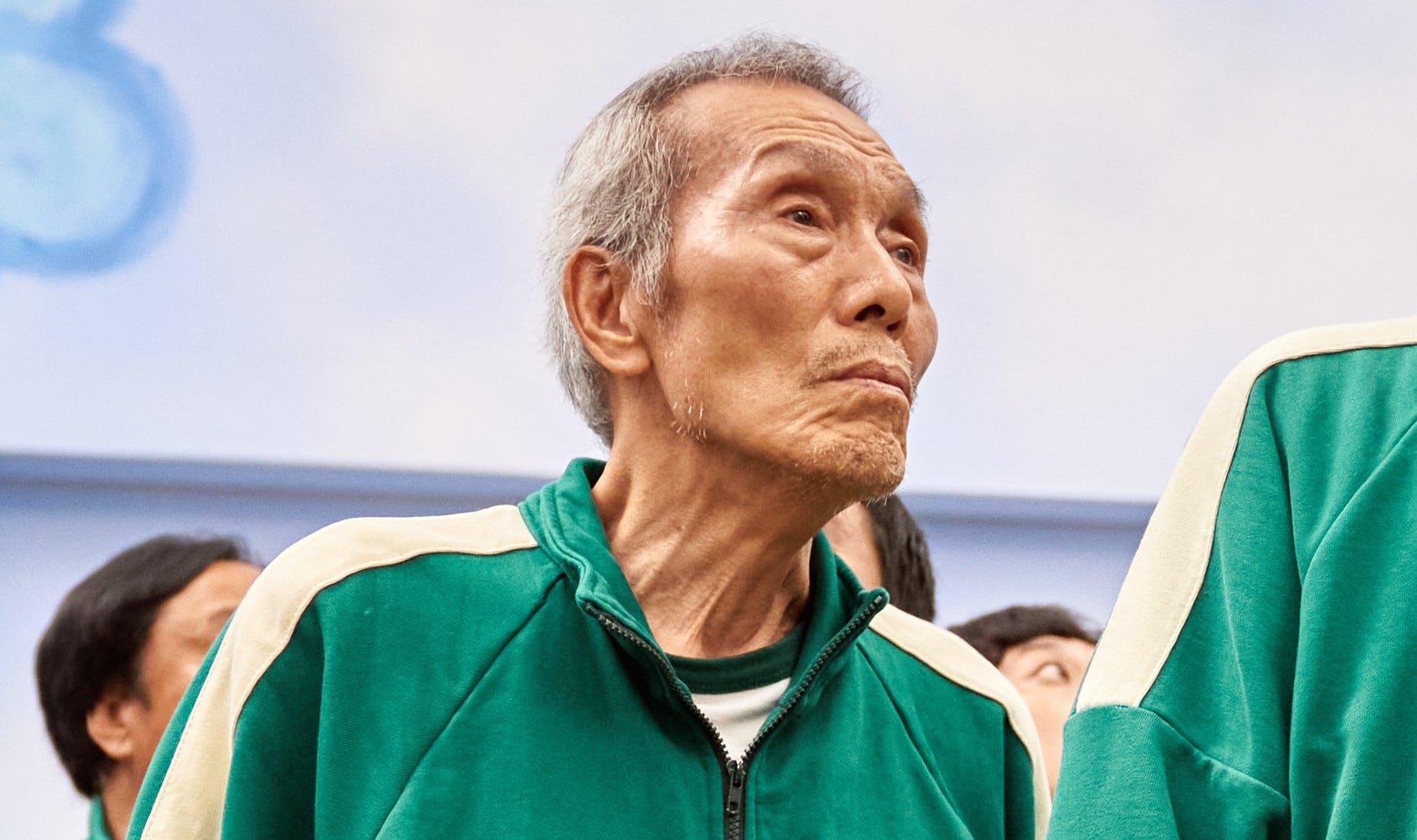 Yeong-su Oh en una escena de "El juego del calamar" de Netflix.