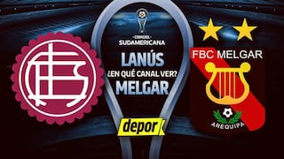 Canales de transmisión para ver Melgar vs. Lanús, por Copa Sudamericana