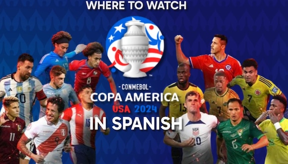 If you are looking for where to watch 2024 Copa America in the U.S. with Spanish narration, we have here the complete guide so you don't miss a single goal. | Photo by Canva / Depor Composition