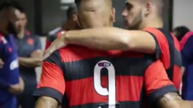 Paolo Guerrero: así motivó a sus compañeros de Flamengo en el vestuario