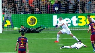 Barcelona vs. Real Madrid: Navas evitó gol con impresionante atajada