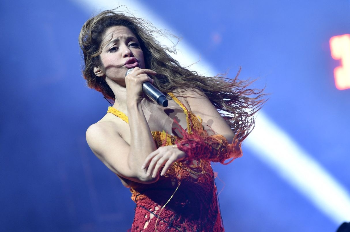 Shakira reveló los días y las ciudades que visitará con su gira mundial "Las mujeres ya no lloran". (Foto: VALERIE MACON / AFP)