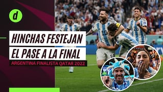 Argentina a la final del Mundial: así se vivió el partido ante Croacia desde el Fan Fest de Qatar 2022