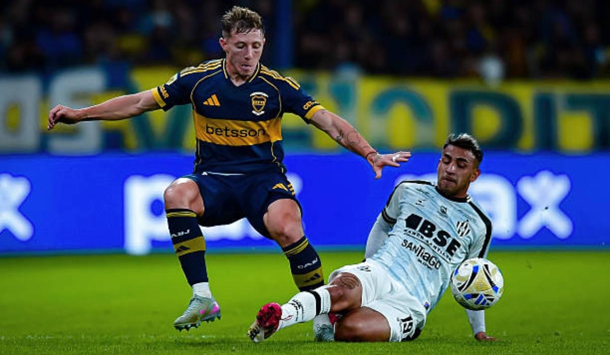 Boca vs. Central Córdoba por Liga Profesional. (Foto: Getty Images)