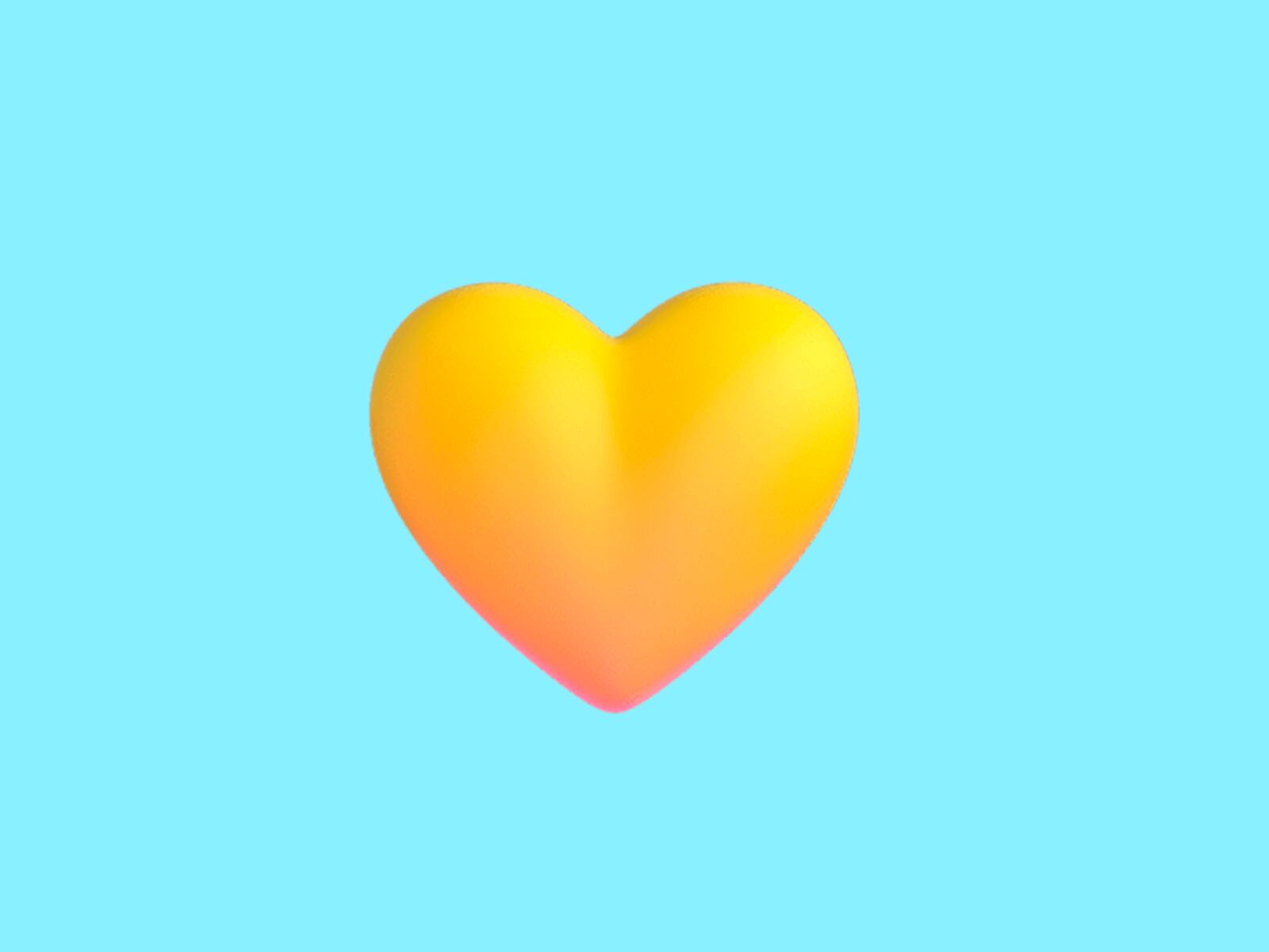 WHATSAPP | Es tiempo de que lo sepas. Aquí te digo con exactitud qué significa el corazón amarillo en WhatsApp. (Foto: Emojipedia)