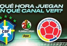 En qué canal ver gratis Colombia vs. Brasil y a qué hora juegan hoy