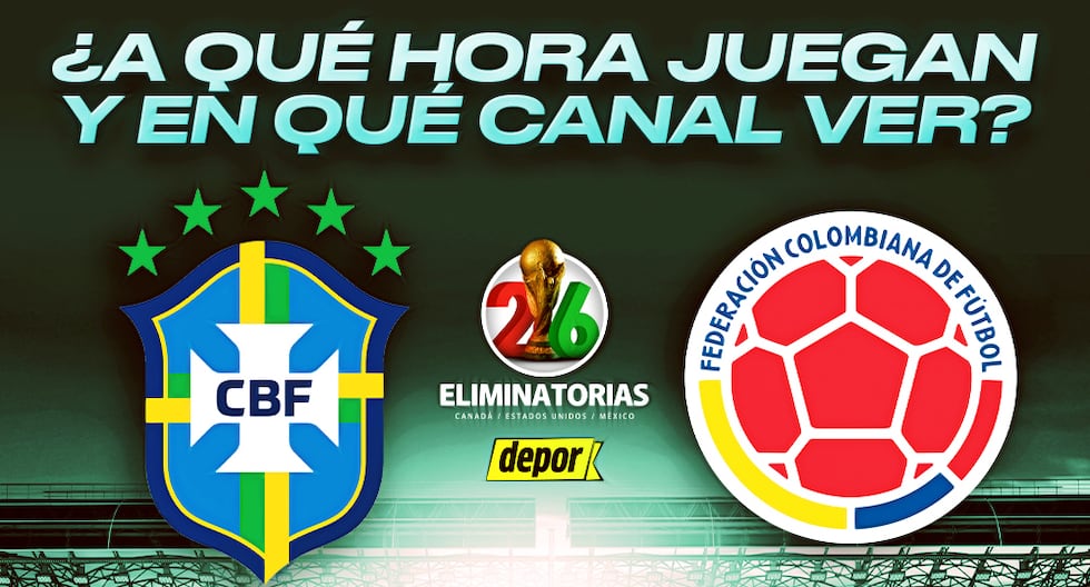 En qué canal ver gratis Colombia vs. Brasil EN VIVO vía GOL Caracol TV