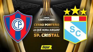 Hora de Cristal vs. Cerro Porteño en Asunción por Copa Libertadores