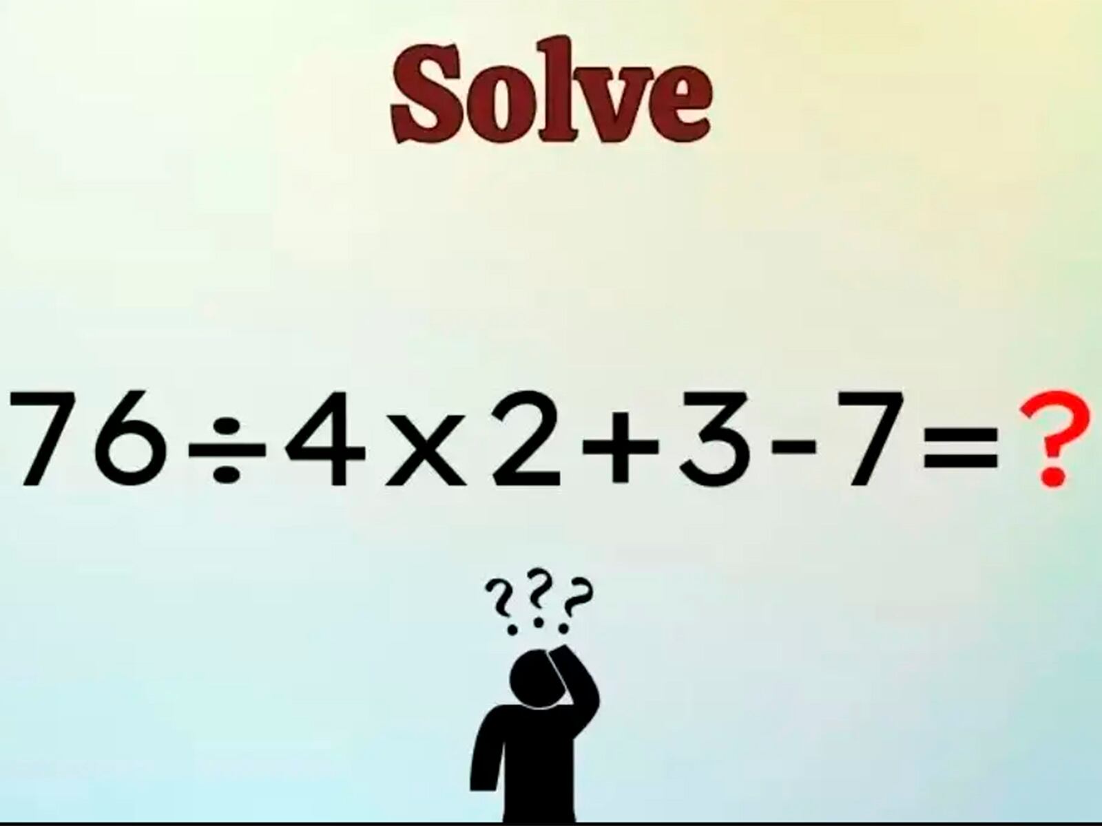RETO MATEMÁTICO | Es importante enfocarse por completo para resolver de manera correcta la ecuación. | Foto: fresherslive