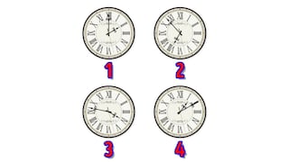 ¿Puedes adivinar cuál de estos relojes es diferente a los demás en 8 segundos?